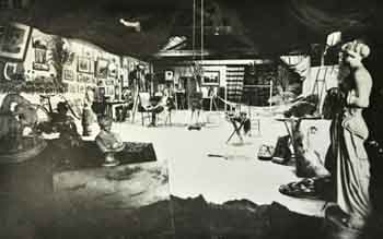 Charles and Bert in their studio